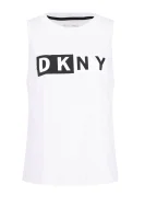 top | regular fit DKNY Sport 	biela	