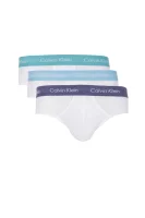 slipy 3- pack Calvin Klein Underwear 	biela	