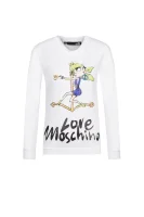 mikina Love Moschino 	biela	