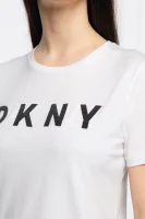 T-shirt LOGO TEE | Regular Fit DKNY 	biela	