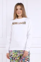 Mikina | Regular Fit Just Cavalli 	biela	