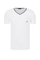 tričko | regular fit | cotton stretch Emporio Armani 	biela	