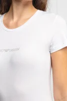 tričko | regular fit Emporio Armani 	biela	