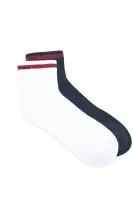 Ponožky 2-balenie 2P SH RIB TAPE CC Hugo Bodywear 	biela	