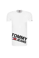 tričko Tommy Jeans 	biela	