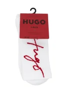 Ponožky 2-balenie 2P QS HANDWRITTEN Hugo Bodywear 	biela	