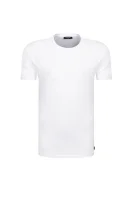 tričko jari embossed | regular fit Calvin Klein 	biela	