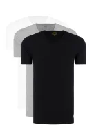 tričko 3-pack | slim fit POLO RALPH LAUREN 	čierna	