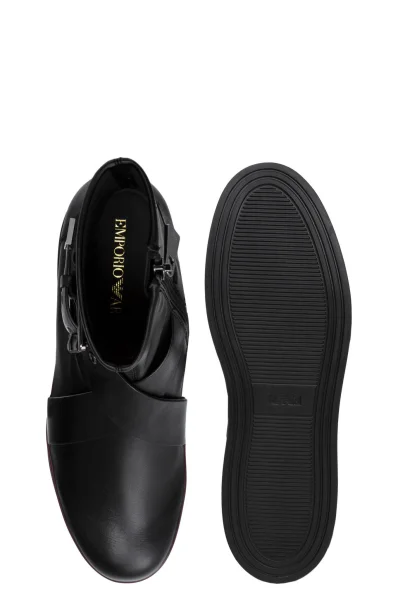 topánky Emporio Armani 	čierna	