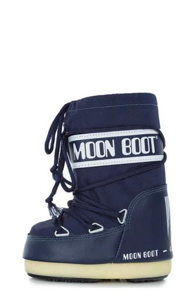 snehule nylon Moon Boot 	tmavomodrá	