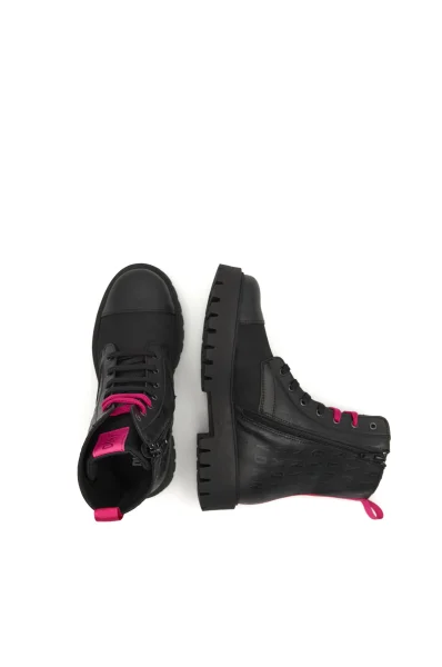 Členkové topánky DKNY Kids 	čierna	
