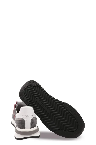 Kožené sneakersy Philippe Model 	sivá	