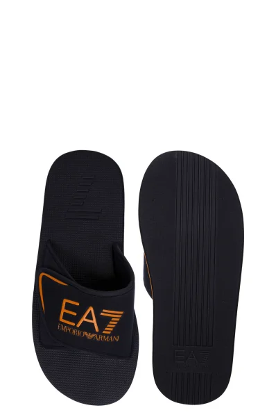 šľapky EA7 	čierna	