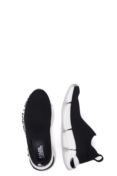 Sneakersy QUADRA Karl Lagerfeld 	čierna	