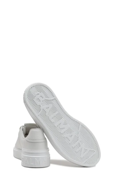 Kožené sneakersy B-COURT Balmain 	biela	