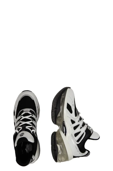 Sneakersy OLYMPIA SPORT | s prímesou kože Michael Kors 	biela	