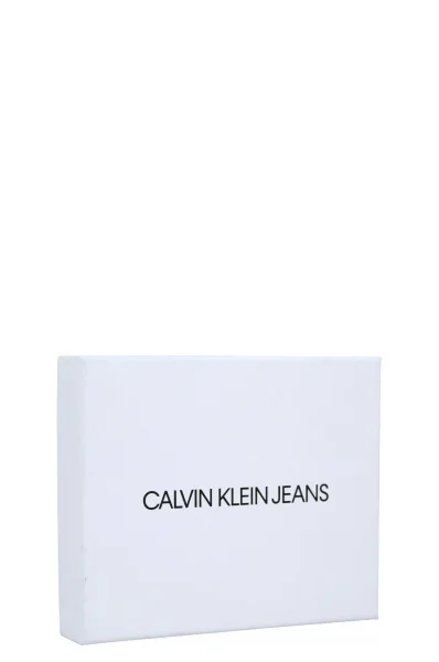 kožený peňaženka CALVIN KLEIN JEANS 	čierna	