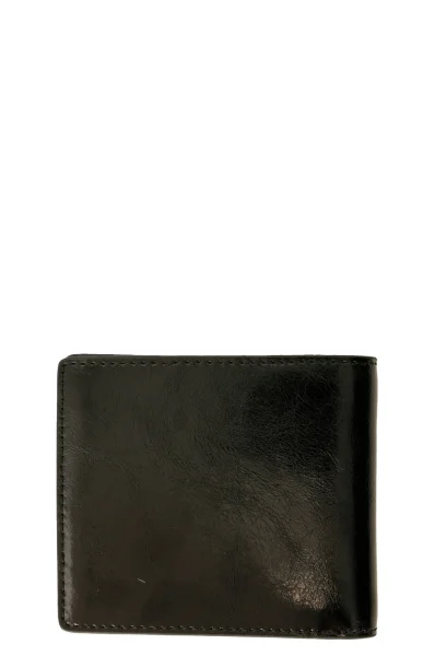 Kožený peňaženka Trussardi 	čierna	