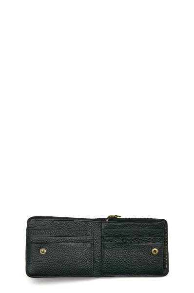 Kožený peňaženka Versace Jeans Couture 	čierna	