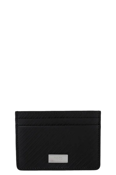 Kožený peňaženka + puzdro na karty BOSS BLACK 	čierna	