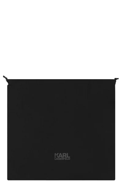 shopper kabelka k/ikonik tote | s prímesou kože Karl Lagerfeld 	čierna	