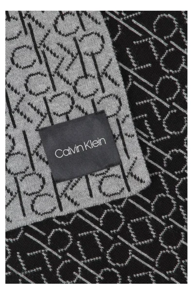 šál knitted Calvin Klein 	sivá	