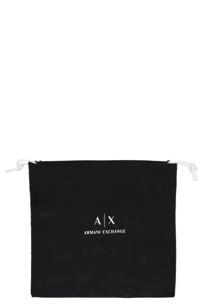 kabelka na rameno Armani Exchange 	púdrovo ružová	