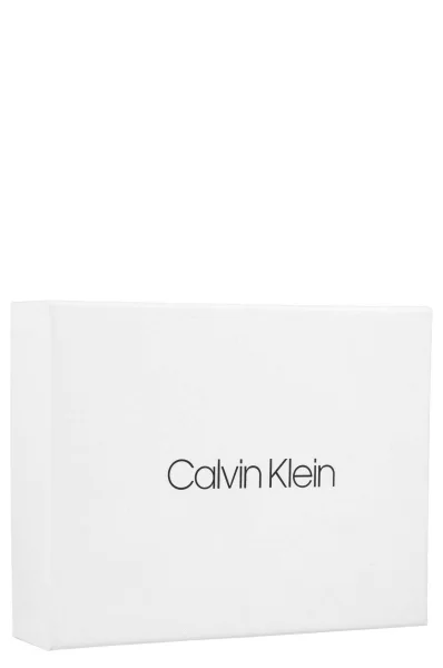 Kožené puzdro na karty Calvin Klein 	čierna	