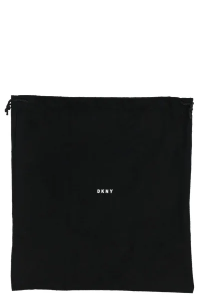 skórzana crossbody kabelka whitney DKNY 	čierna	