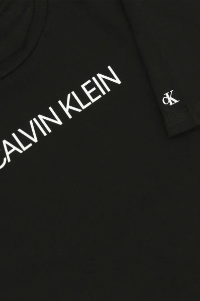 Tričko INSTITUTIONAL | Regular Fit CALVIN KLEIN JEANS 	čierna	