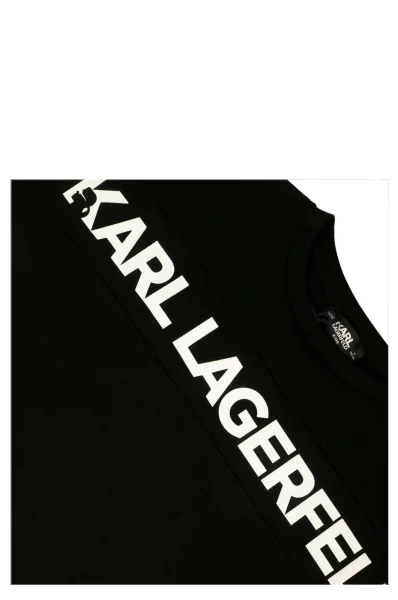 Šaty Karl Lagerfeld Kids 	čierna	