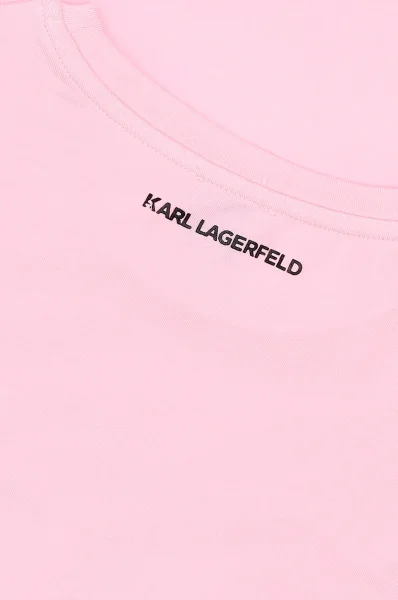 Tričko | Regular Fit Karl Lagerfeld Kids 	ružová	