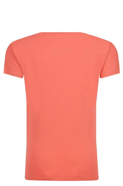 tričko nuria | regular fit Pepe Jeans London 	koralová	