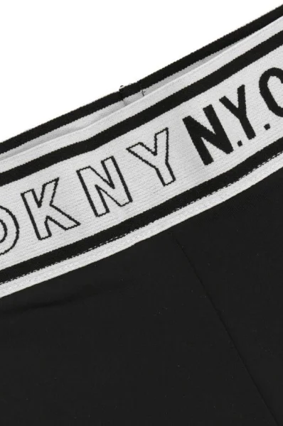 Legíny | Slim Fit DKNY Kids 	čierna	