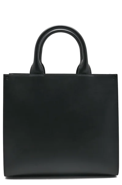 Kožený kufrík DG Logo Bag Dolce & Gabbana 	čierna	