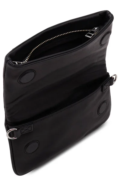 Kožená listová kabelka / peňaženka Zadig&Voltaire 	čierna	