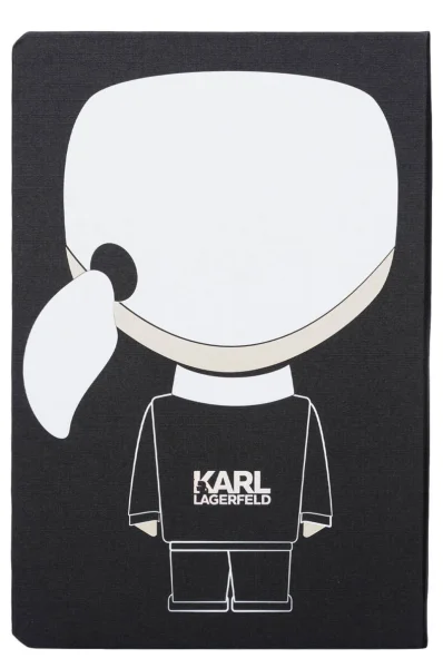 zápisník a5 Karl Lagerfeld 	čierna	