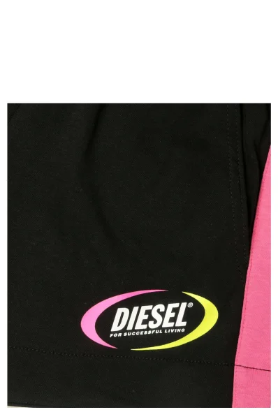 Šortky | Regular Fit Diesel 	čierna	