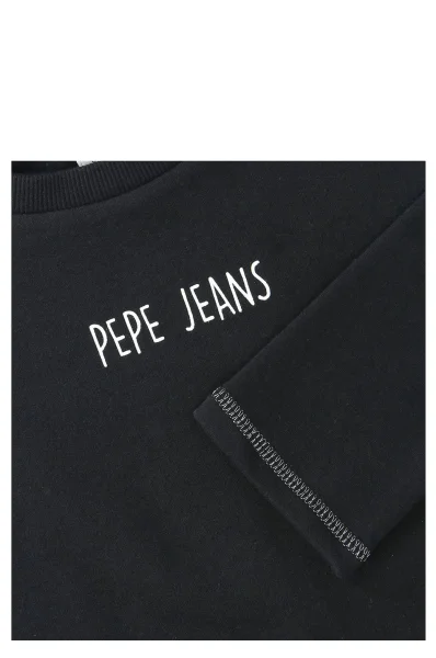 Blúzka LEONOR JR | Regular Fit Pepe Jeans London 	čierna	