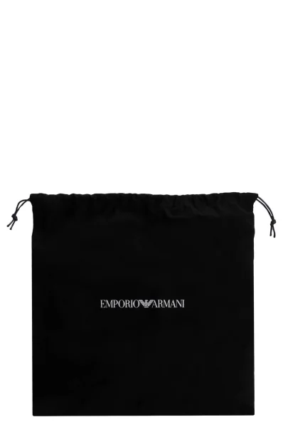vak na chrbát + príručná taštička Emporio Armani 	čierna	