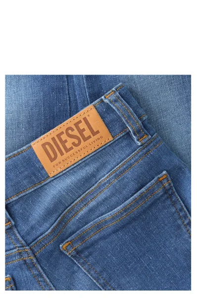 džínsy dhary-j | slim fit Diesel 	modrá	