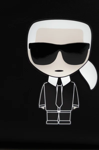 Kabelka na rameno Karl Lagerfeld 	čierna	