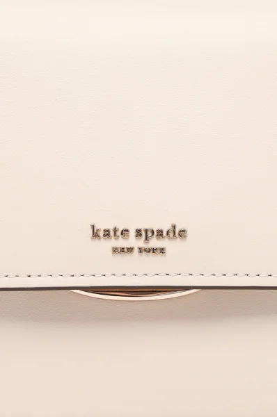 Kožená crossbody kabelka Kate Spade 	krémová	