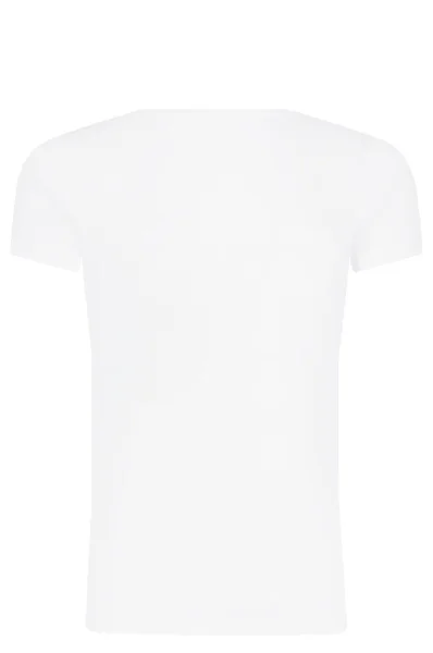 tričko | slim fit CALVIN KLEIN JEANS 	biela	