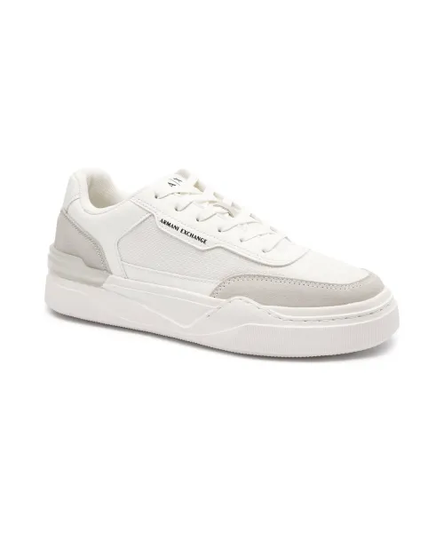 Sneakersy Armani Exchange | 	biela s prímesou kože XM001968 AF19439