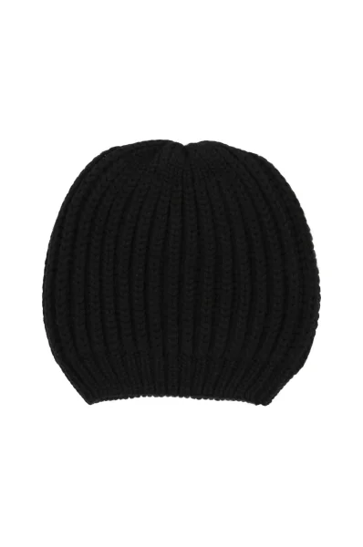 vlnená čiapka Emporio Armani 	čierna	