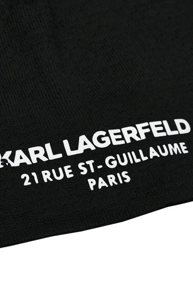 Čiapka | s prímesou vlny Karl Lagerfeld 	čierna	