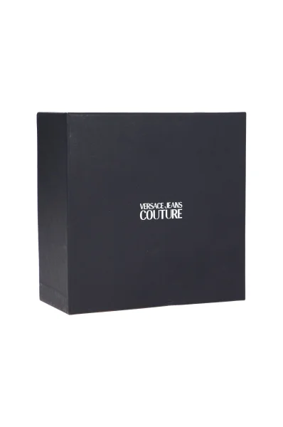 Kožený opasok Versace Jeans Couture 	čierna	