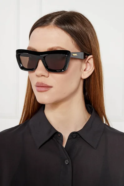 Slnečné okuliare WOMAN RECYCLED Bottega Veneta 	čierna	