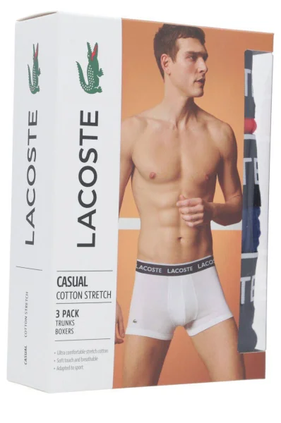 boxerky 3-balenie Lacoste 	viacfarebná	